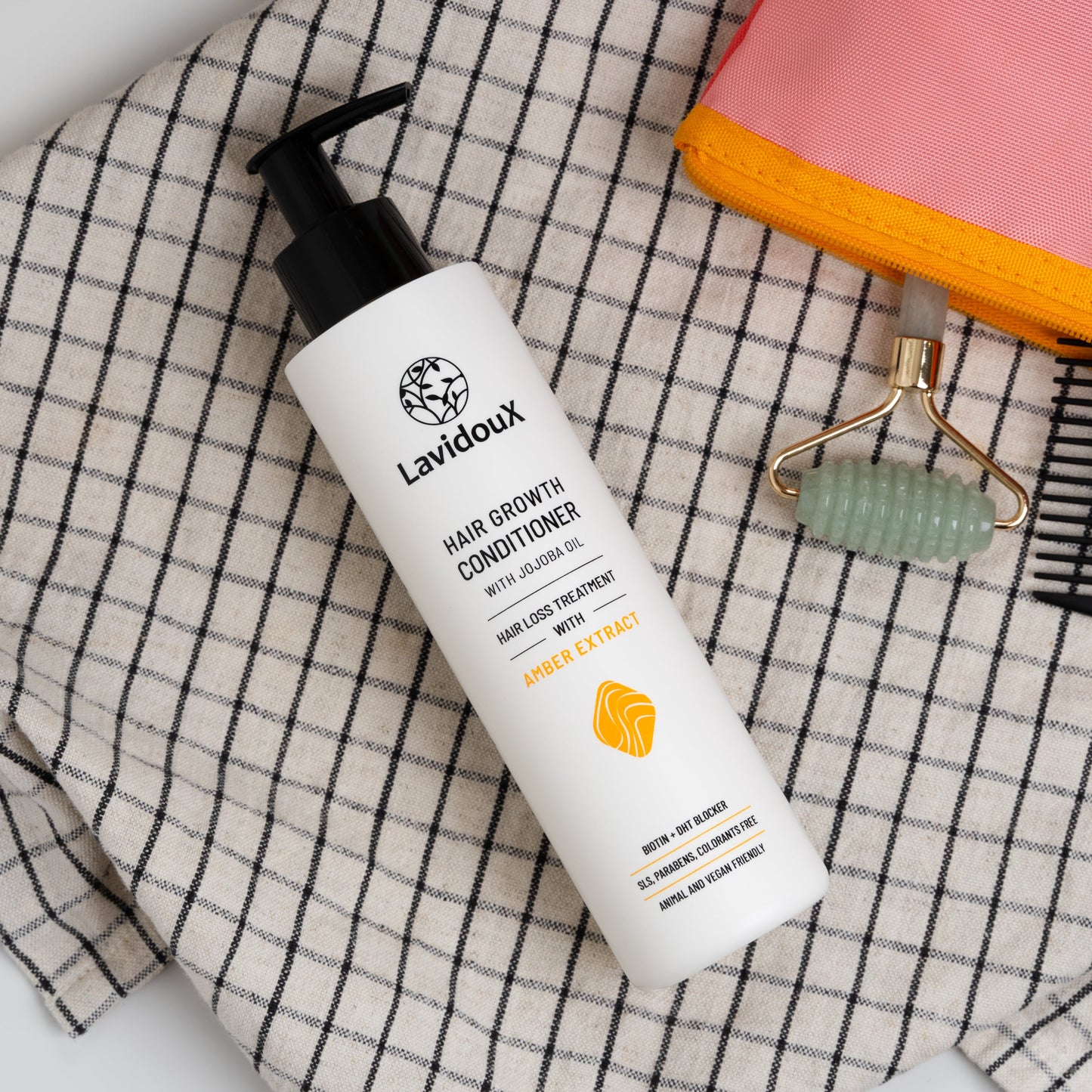 Hair Growth Shampoo & Conditioner with Amber Extract & Jojoba Oil