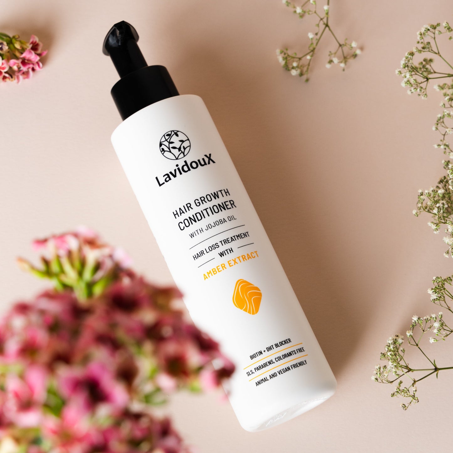 Hair Growth Conditioner with Amber Extract & Jojoba Oil