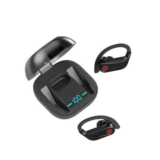 Black Wireless Black TWS Bluetooth Headset