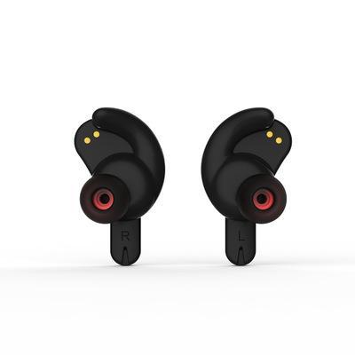 Black Wireless Bluetooth Double Earplug Sport Earphone