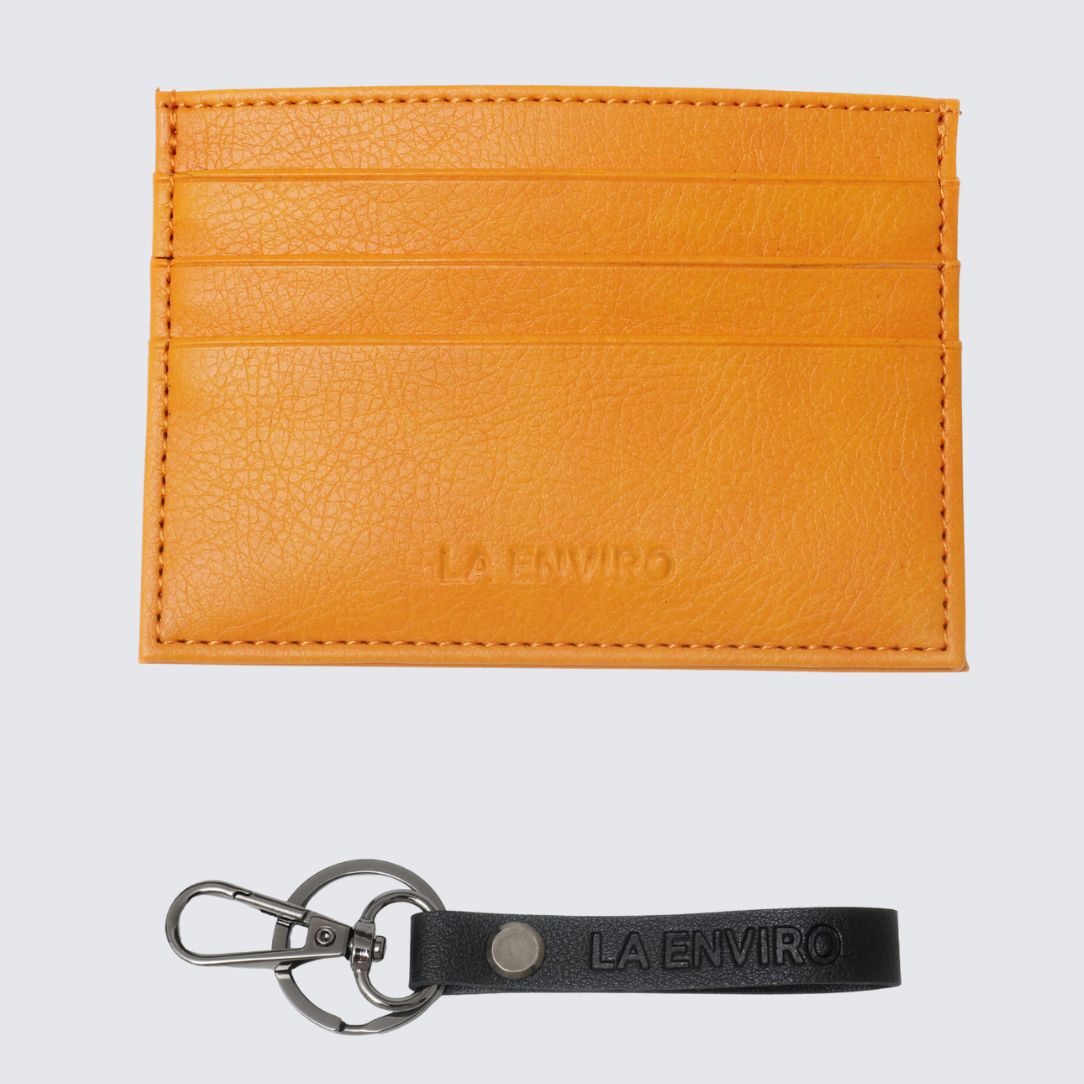 AVOCA Unisex Card Holder I Orange-0