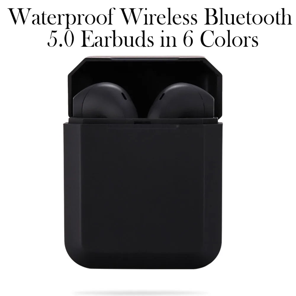 Vibe Geeks Waterproof Wireless Bluetooth 5.0 Earbuds- USB Charging-1