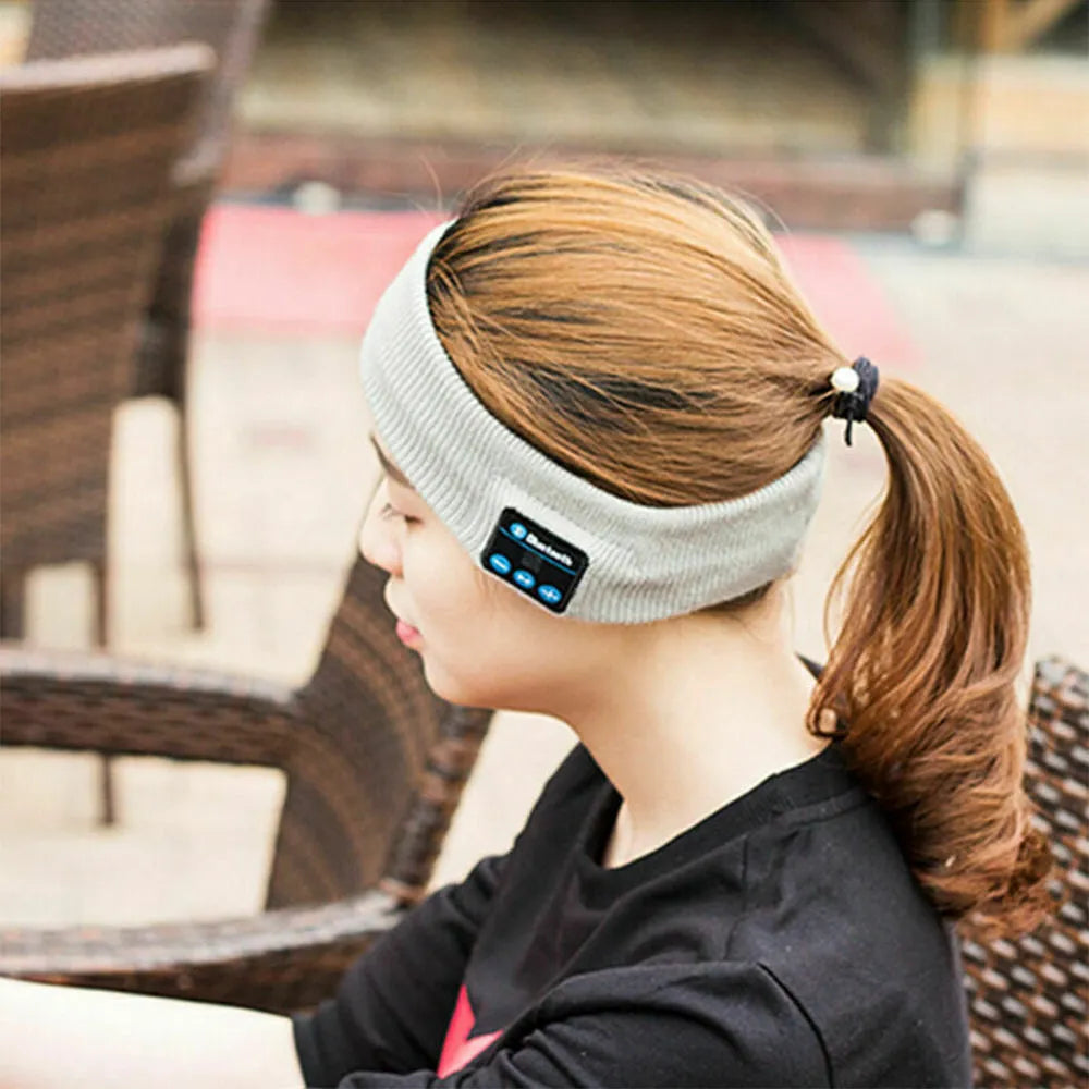 Vibe Geeks Musical Bluetooth USB Rechargeable Sleeping Headband-3