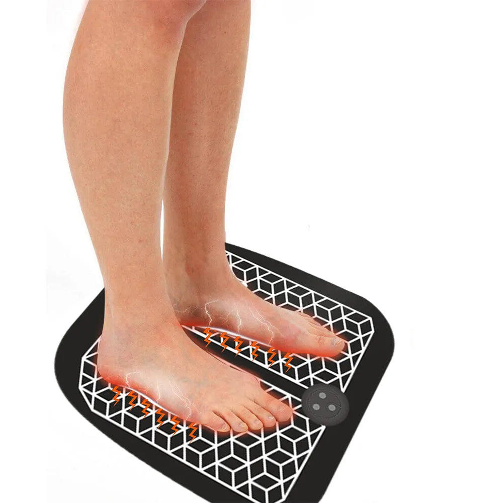 Vibe Geeks EMS Physiotherapy Foot Massager Mat- USB Charging-0