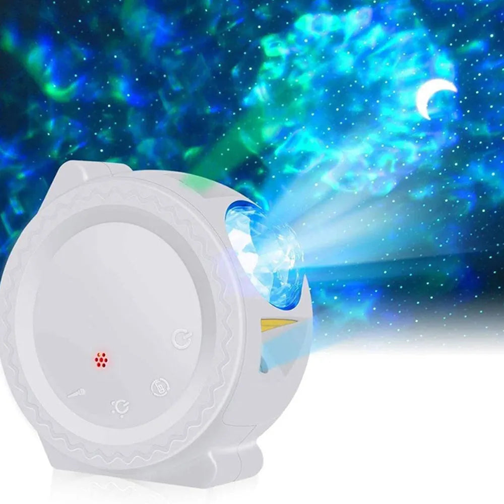 Vibe Geeks LED Night Light Wi-Fi Enabled Star Projector with Nebula Cloud (USB Power Supply)-3