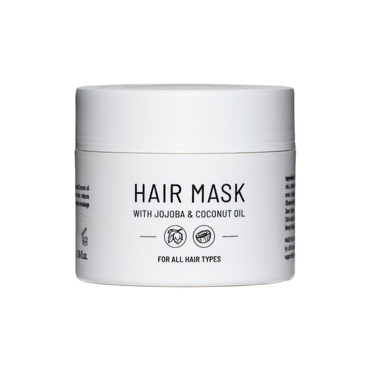 Natural Hair Mask with Nordic Cotton Extract, Jojoba & Coconut Oil
