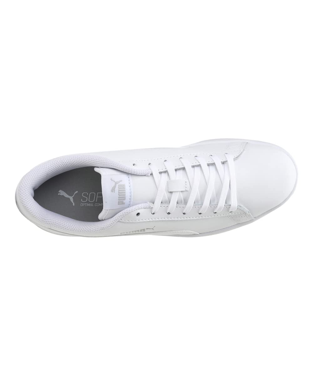 PUMA | Unisex Low-Top Sneakers Smash v2 L - Bianco, Taglia 43 EU by PDPro