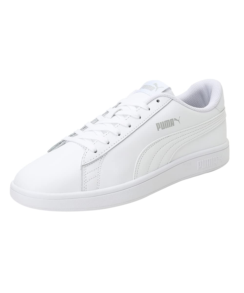 PUMA | Unisex Low-Top Sneakers Smash v2 L - Bianco, Taglia 43 EU by PDPro