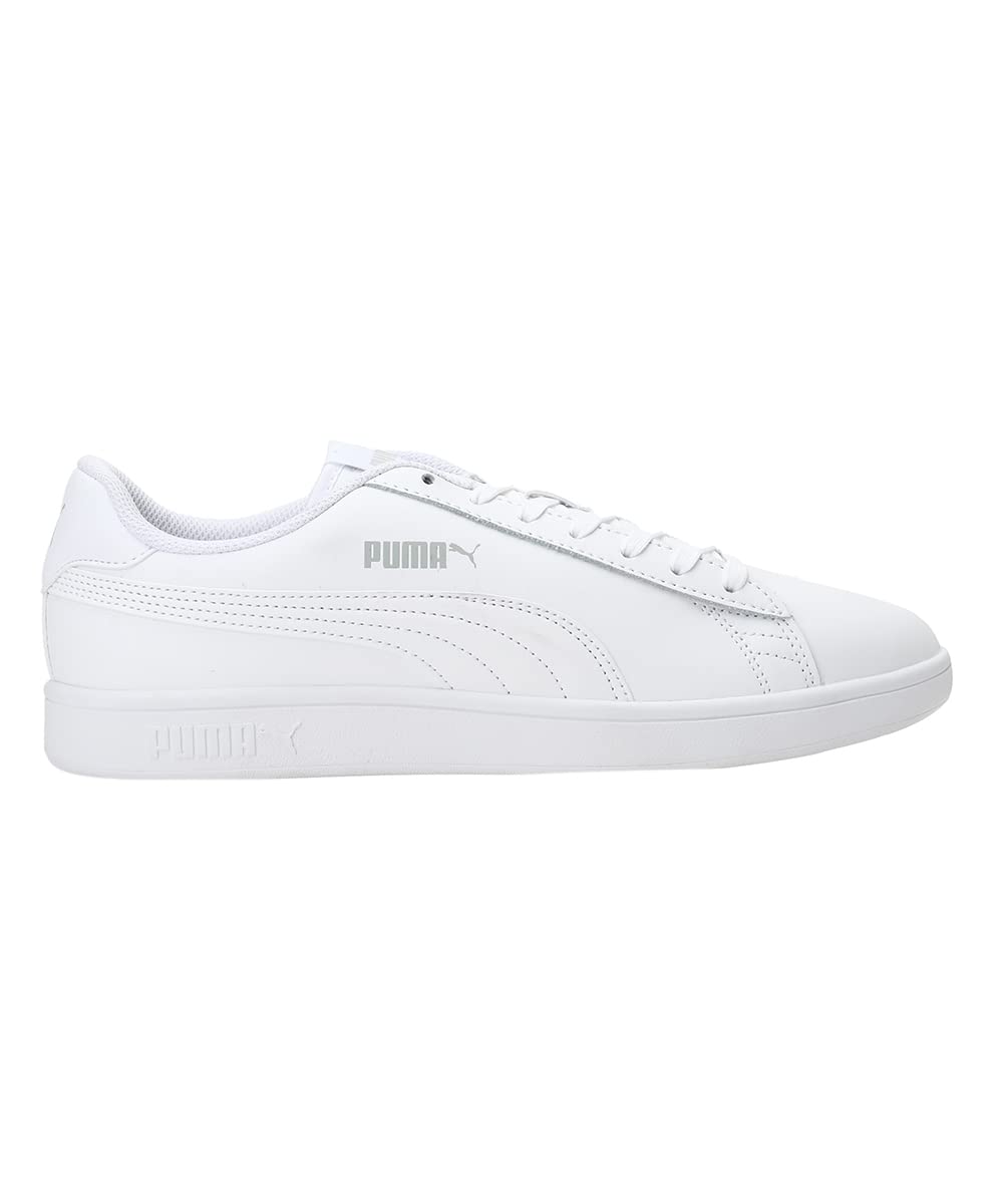 PUMA | Unisex Low-Top Sneakers Smash v2 L - Bianco, Taglia 43 EU by PDPro