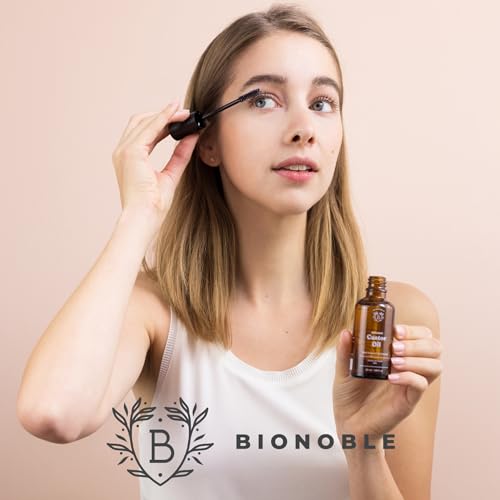 BIONOBLE Rizinusöl mit Mascara Kit: Verbessere Deine Schönheitsroutine by PDPro