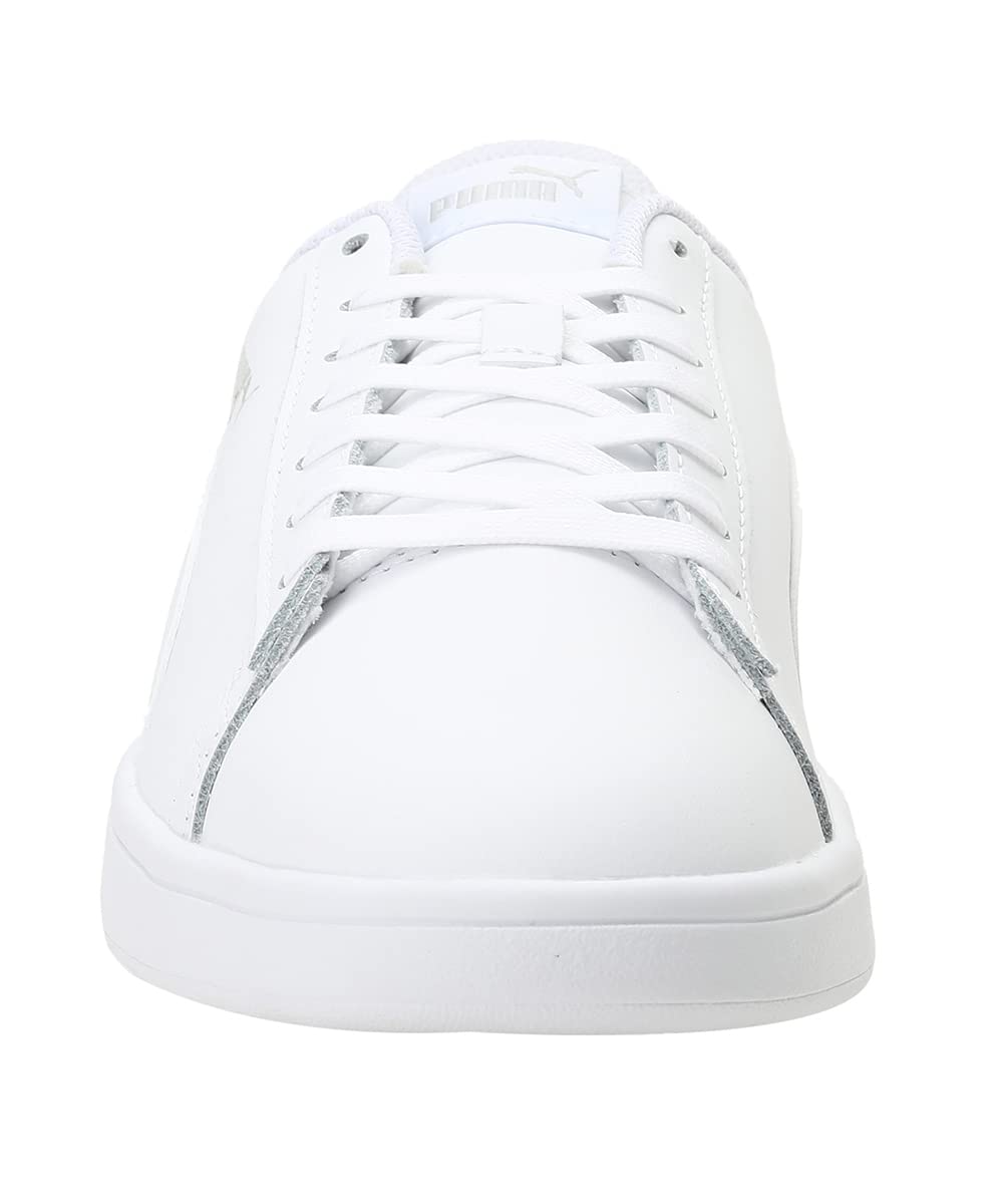 PUMA | Unisex Low-Top Sneakers Smash v2 L - Bianco, Taglia 43 EU by PDPro