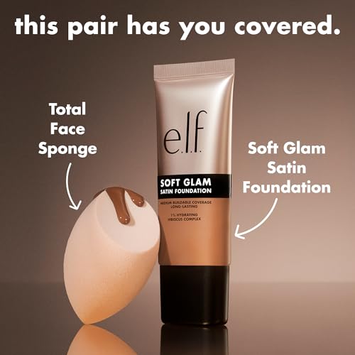 e.l.f. Soft Glam Satin Foundation | 24 Light Warm | Die perfekte Balance aus Deckkraft und natürlicher Schönheit | By PDPro