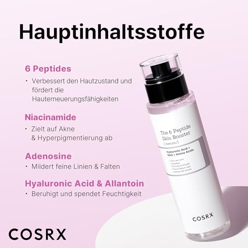 COSRX 6X Peptide Collagen Booster Serum 150 ml | Per una pelle giovane e radiosa | By PDPro