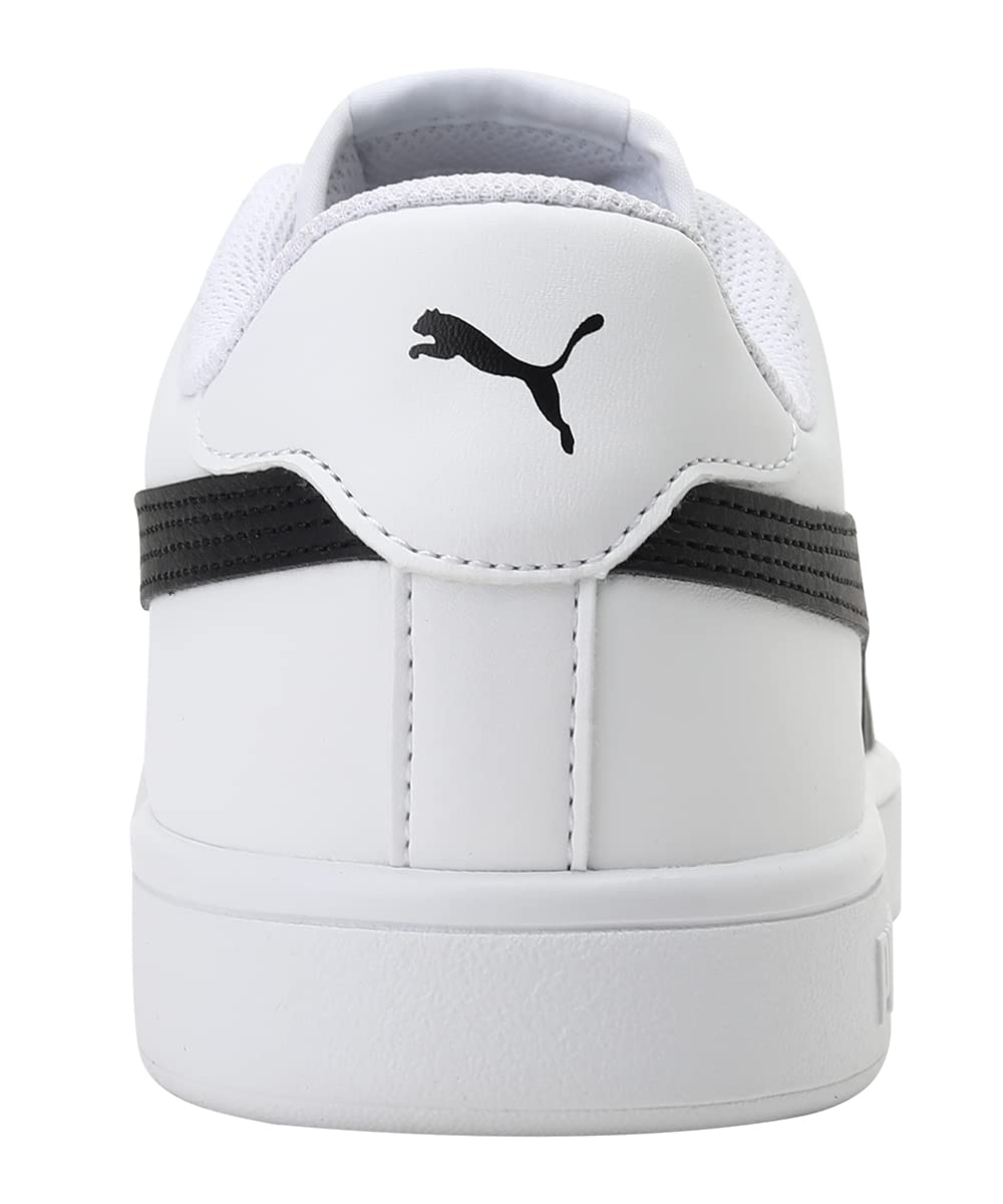 PUMA | Unisex Low-Top Sneakers Smash v2 L - Bianco/Nero, Taglia 44 EU by PDPro