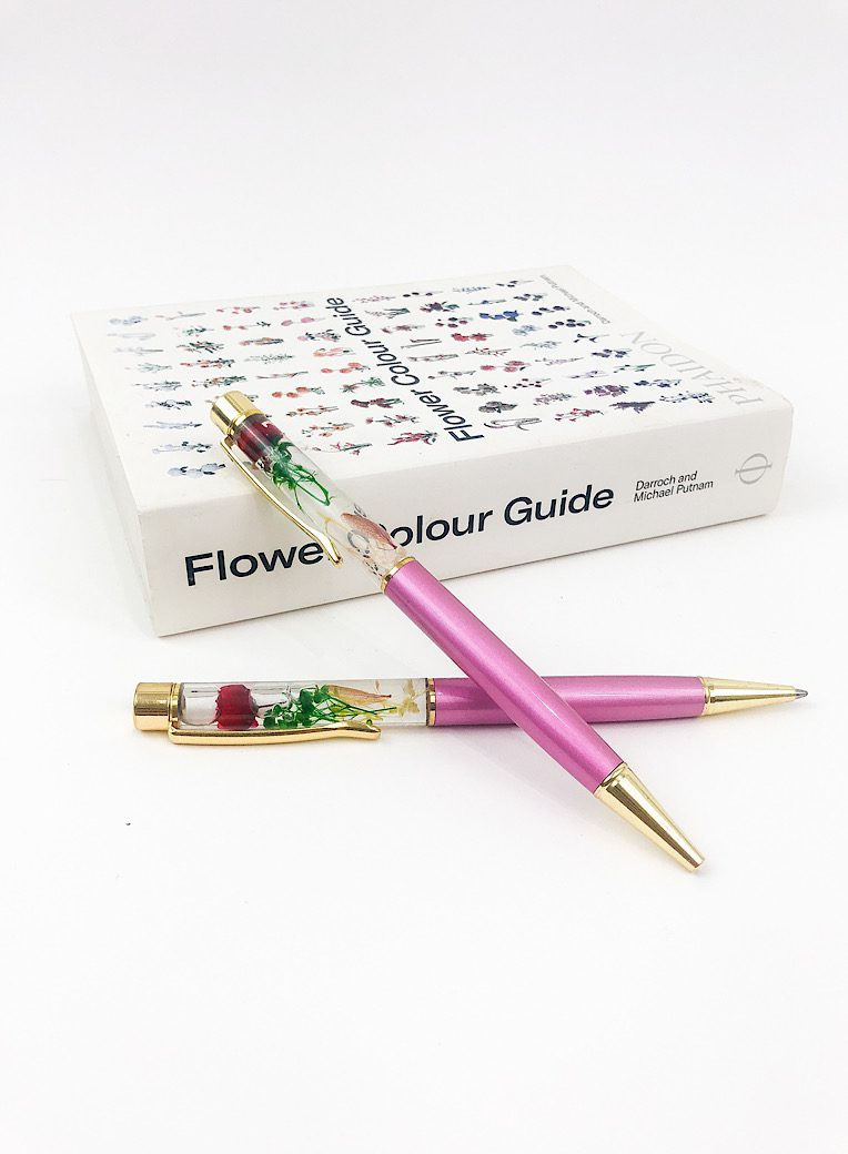 Luxury Floral Pen - Gold-4