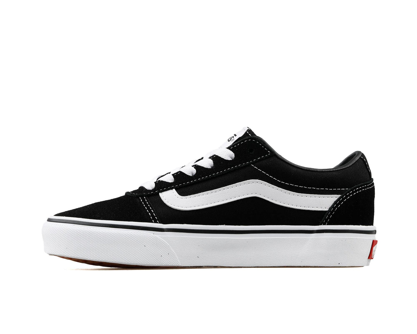 Vans Ward Women's Sneaker - Suede/Canvas Black/White by PDPro