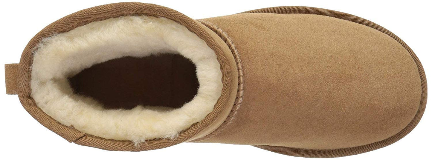 UGG Women’s Classic Mini II Ankle Boots, Chestnut, Size 39 EU by PDPro