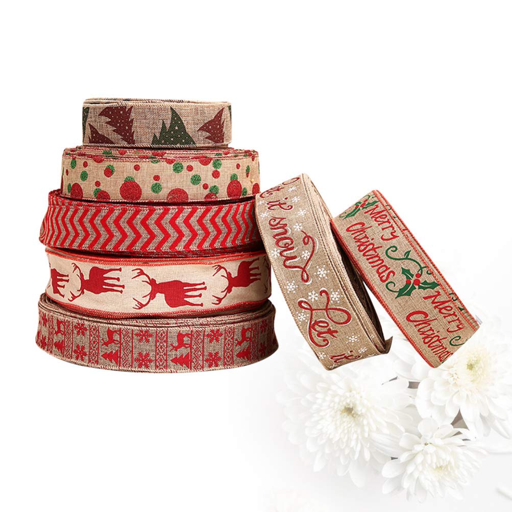 Amosfun Winter Ribbon Set: Creative & Festive Crafting Made Easy by PDPro