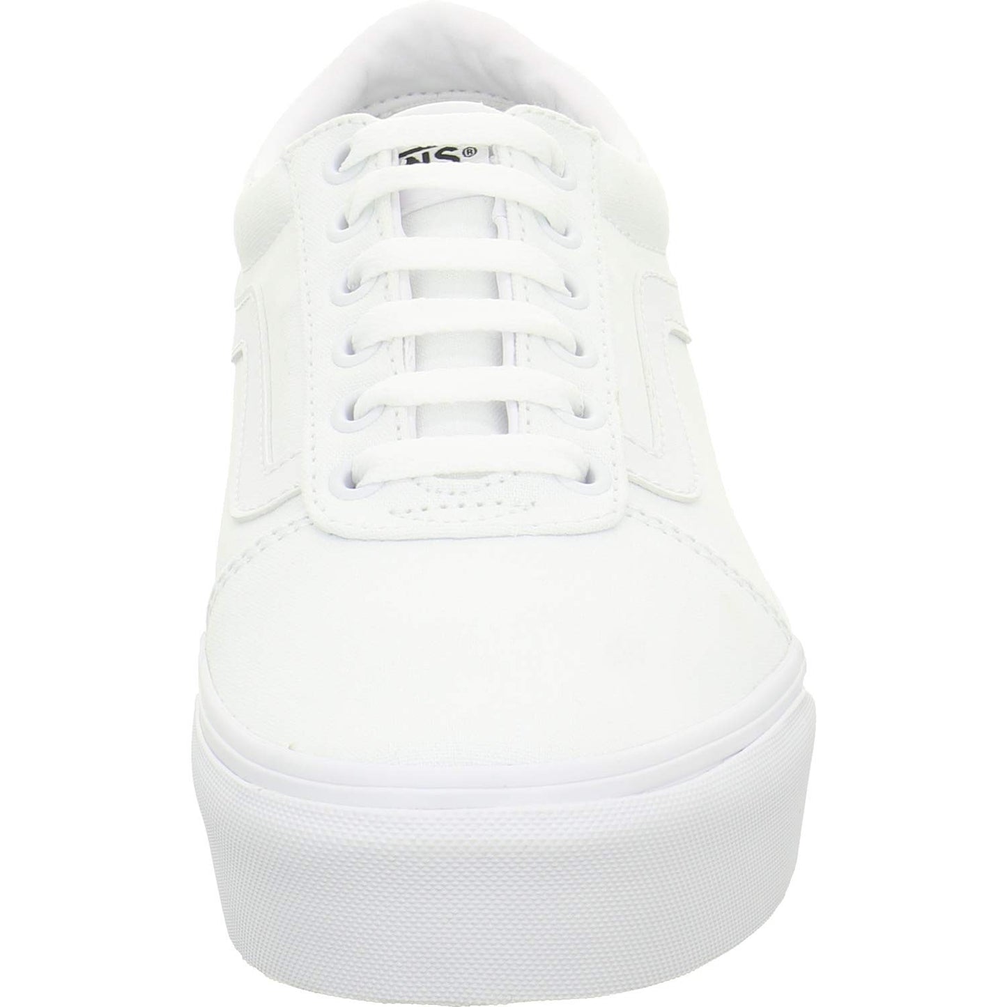 Vans Ward Plateau-Sneaker für Damen – (Canvas) Weiß by PDPro