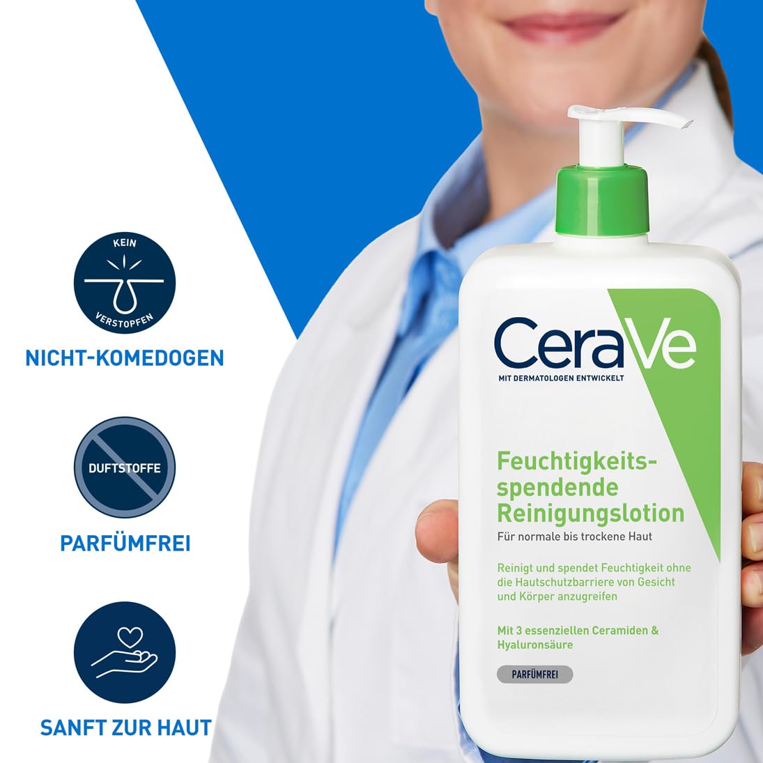 CeraVe Moisturizing Cleansing Lotion: cura delicata per pelli normali e secche by PDPro