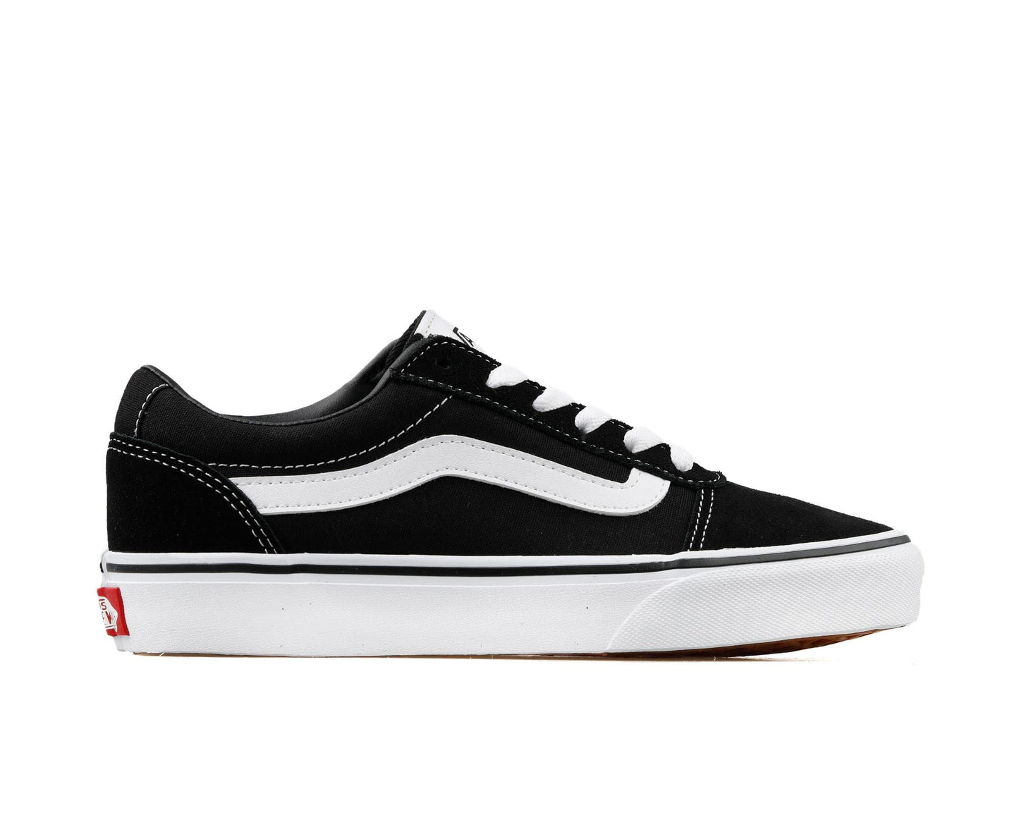 Vans Ward Women's Sneaker - Suede/Canvas Black/White by PDPro