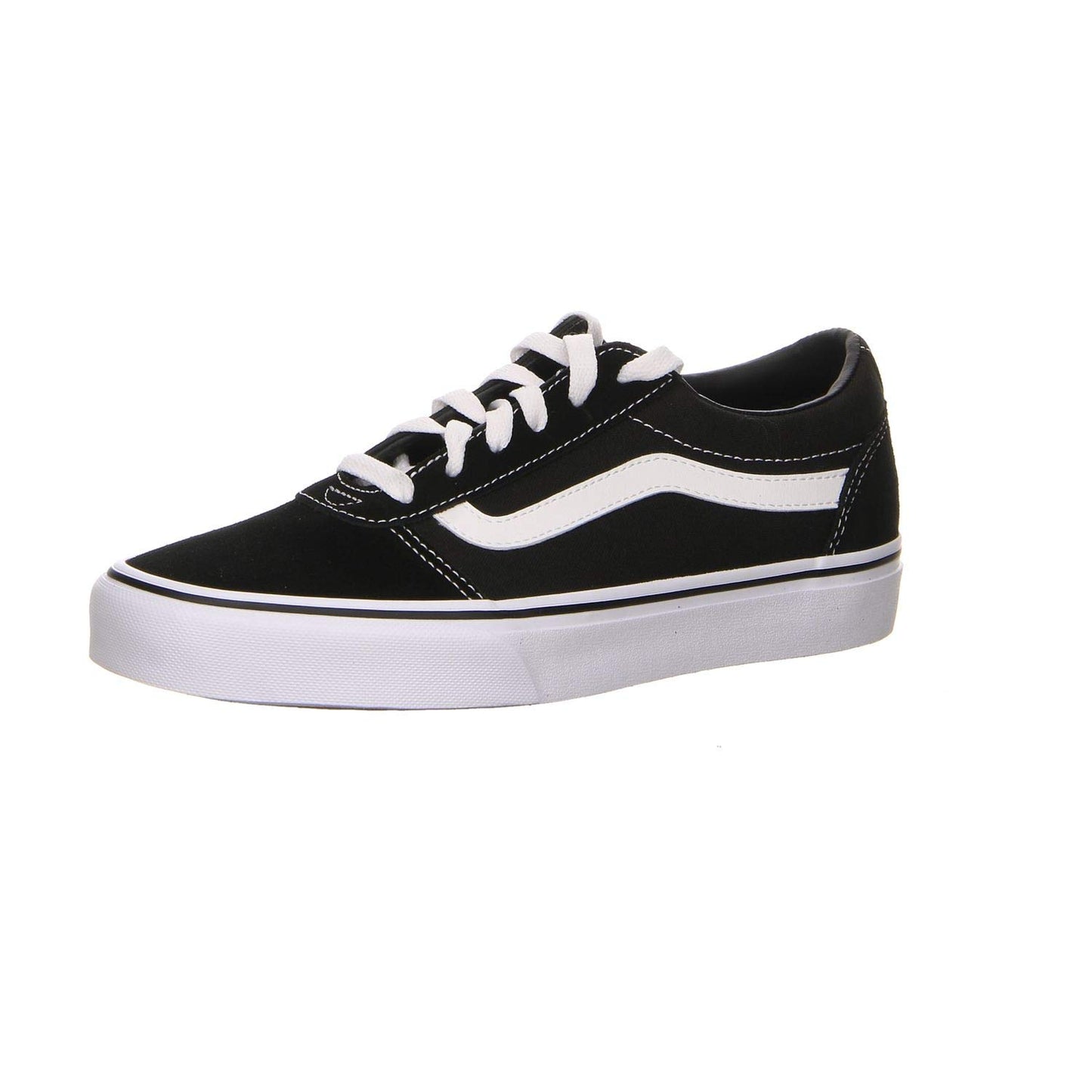 Vans Ward Women's Sneaker - Suede/Canvas Black/White by PDPro