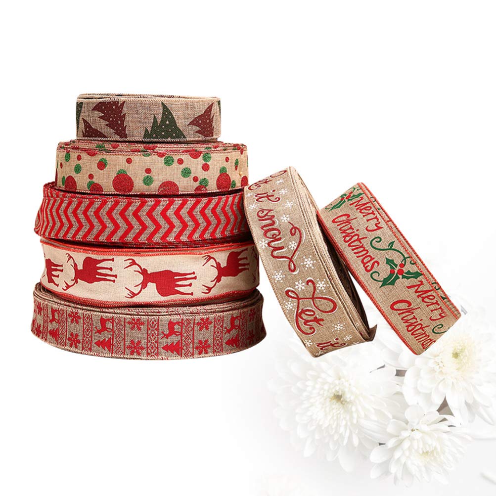 Amosfun Winter Ribbon Set: Creative & Festive Crafting Made Easy by PDPro