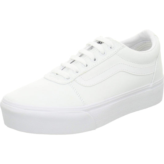 Vans Women’s Ward Platform Sneakers - (Canvas) White by PDPro