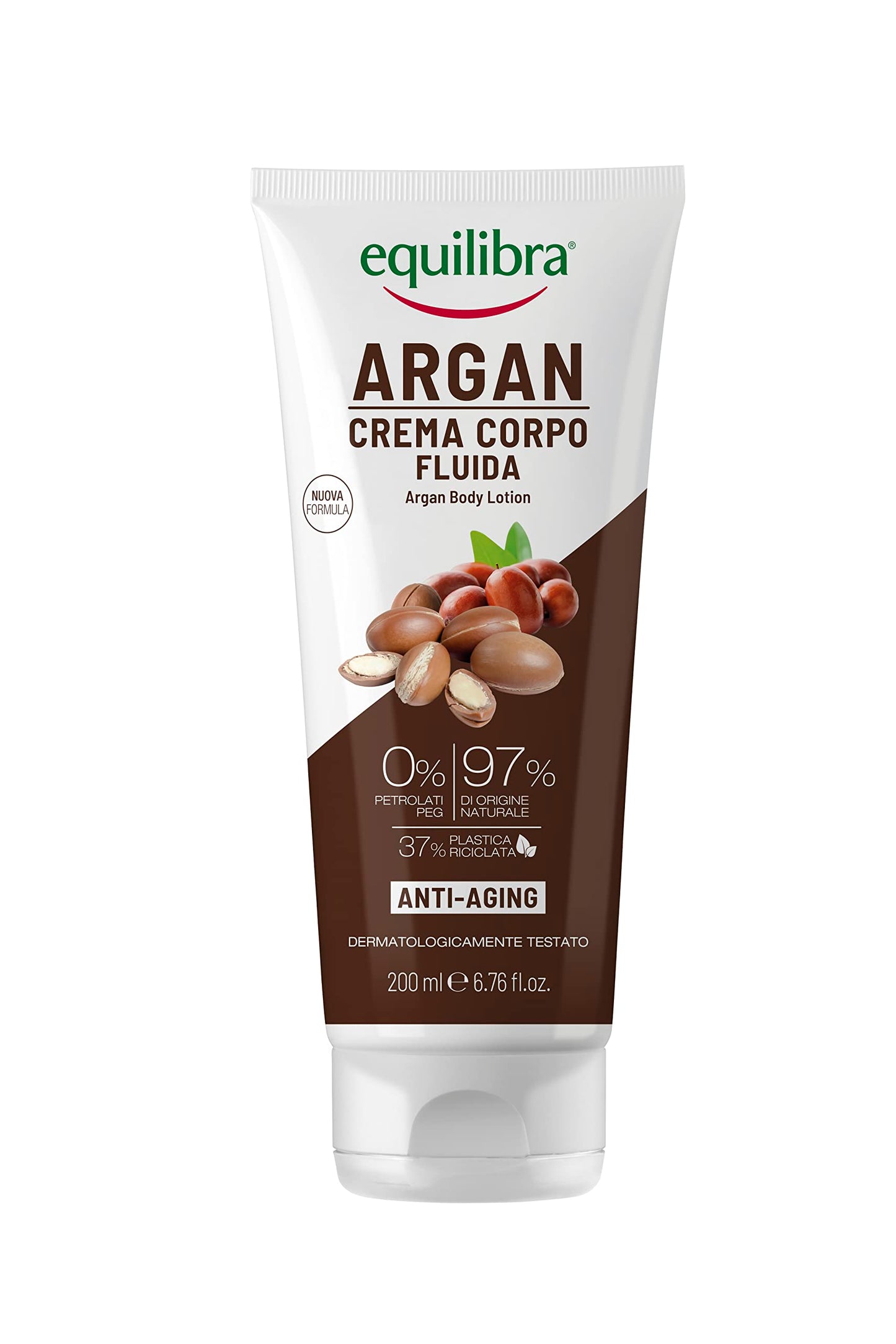 Equilibra Argan Body Care Gift Set - Lussuoso kit corpo anti-età con olio di Argan: bagno delicato, spray per il corpo e crema fluida | By PDPro