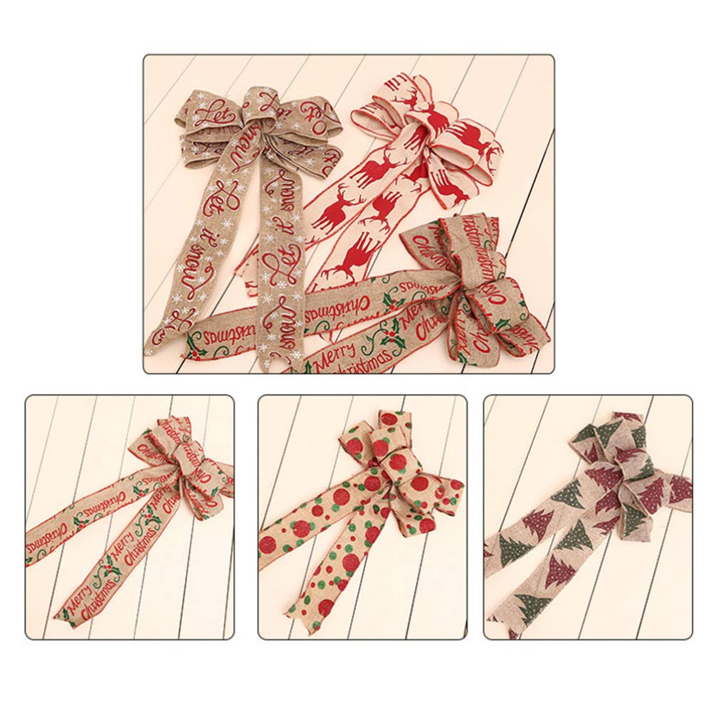 Amosfun Winter Ribbon Set: Creative & Festive Crafting Made Easy by PDPro