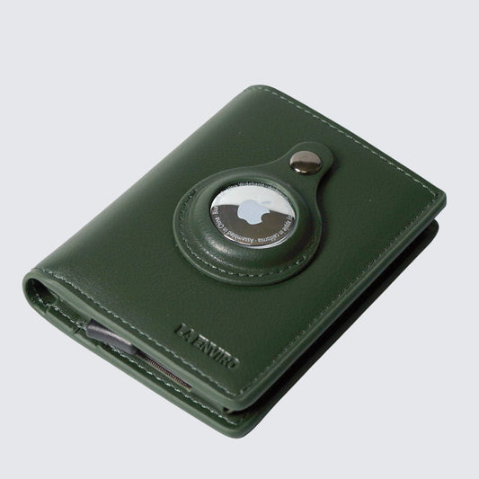 FITZROY AirTag Wallet - Green-0