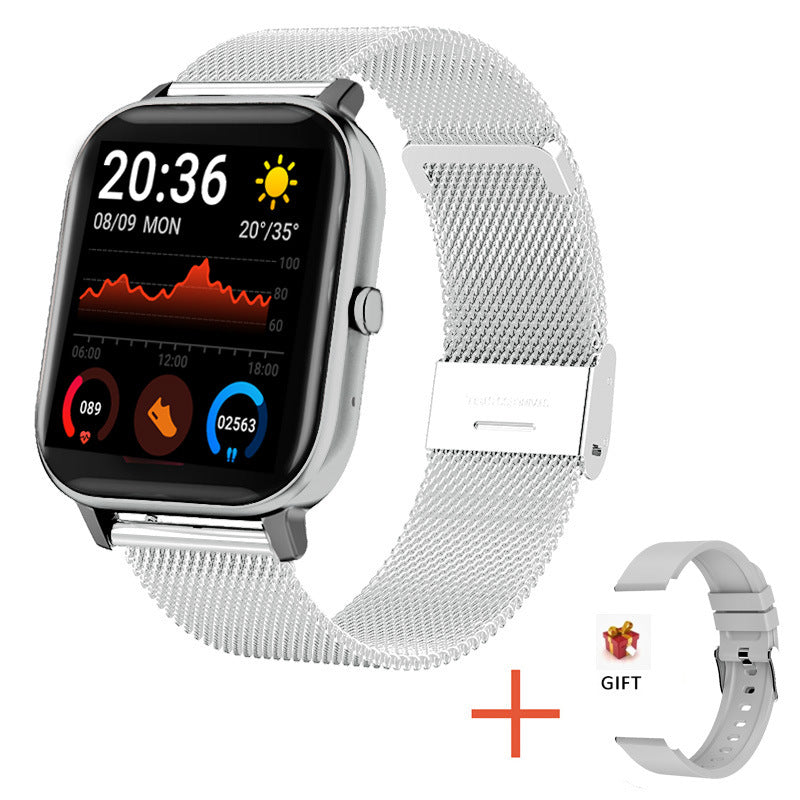 Smart Watch with Heart Rate and Blood Pressure Monitoring by PDPro