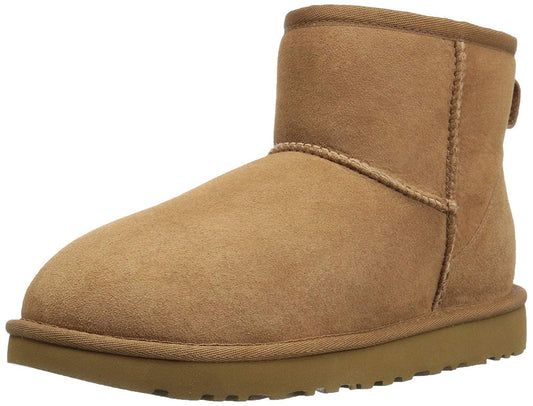 UGG Women’s Classic Mini II Ankle Boots, Chestnut, Size 39 EU by PDPro