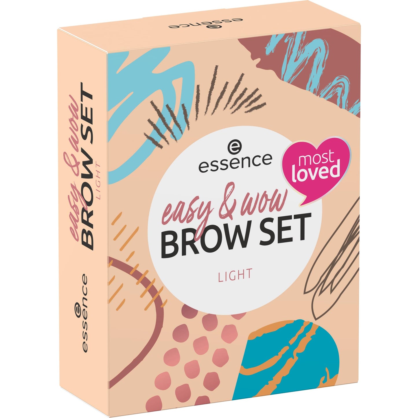 Easy & WOW Brow Set von essence cosmetics (3-tlg.) | Geschenkset für Frauen | Vegan | Ohne Mikroplastik by PDPro