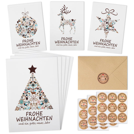 Wunderschönes Weihnachtskarten-Set by PDPro