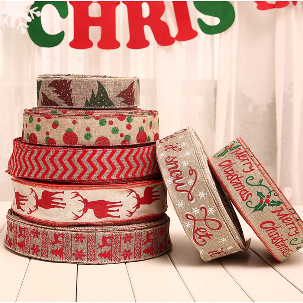 Amosfun Winter Ribbon Set: Creative & Festive Crafting Made Easy by PDPro