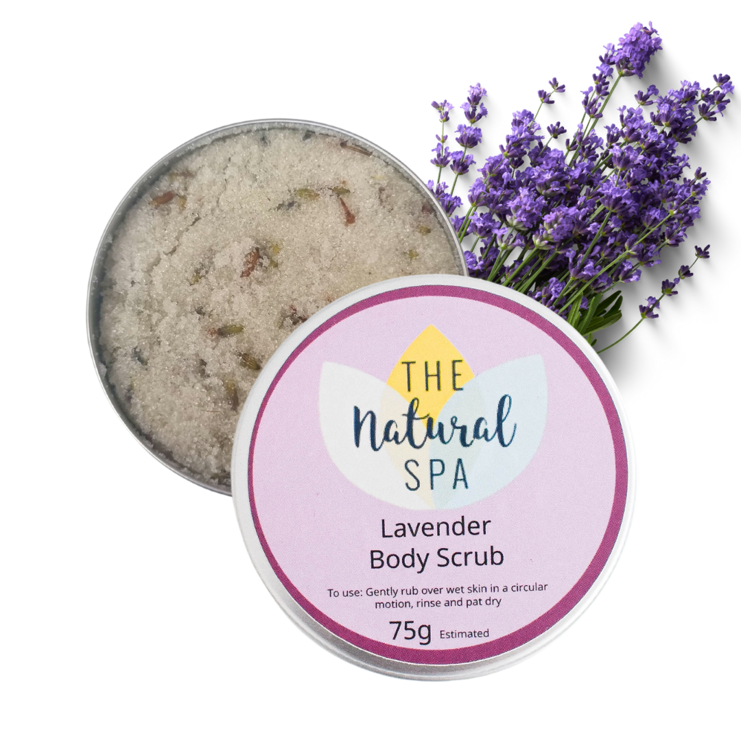 Lavender Body Scrub - 3 different size option-0