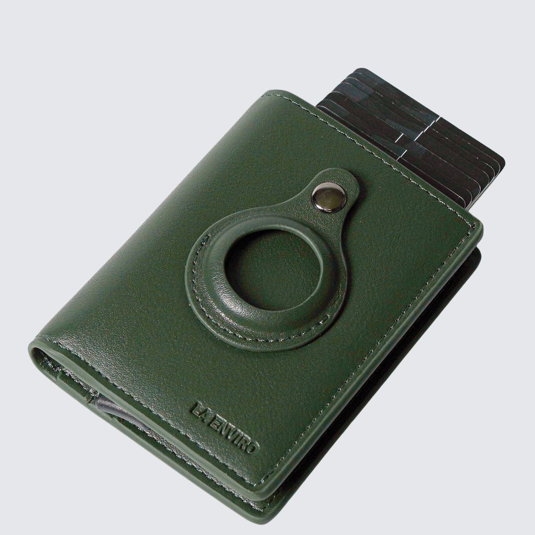 FITZROY AirTag Wallet - Green-1