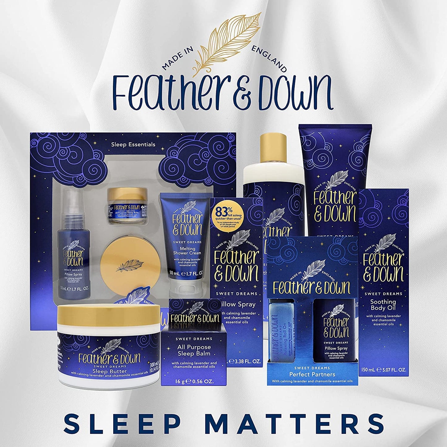 Feather & Down Sweet Dream Sleep Essentials Set regalo byPDPro