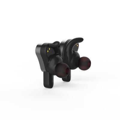 Black Wireless Bluetooth Double Earplug Sport Earphone