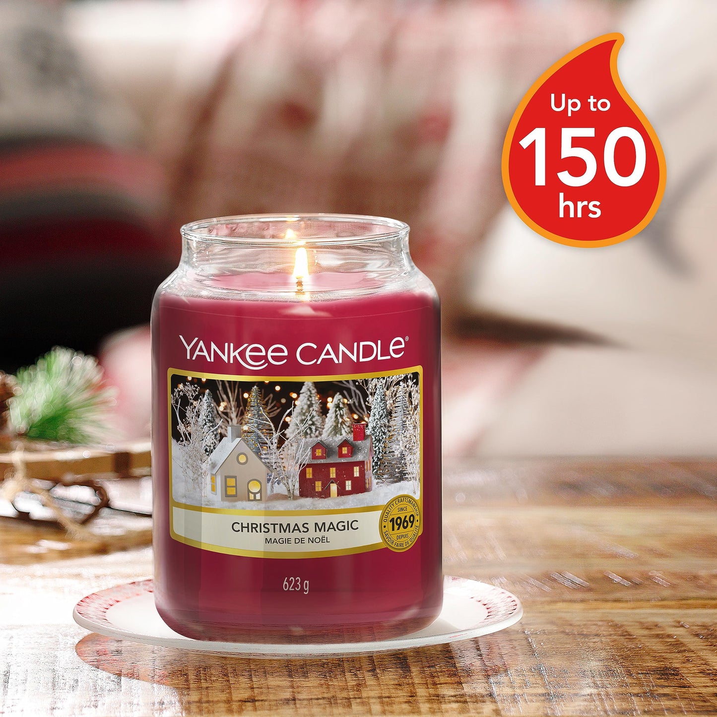 Yankee Candle Large Jar Candle - Christmas Magic by PDPro