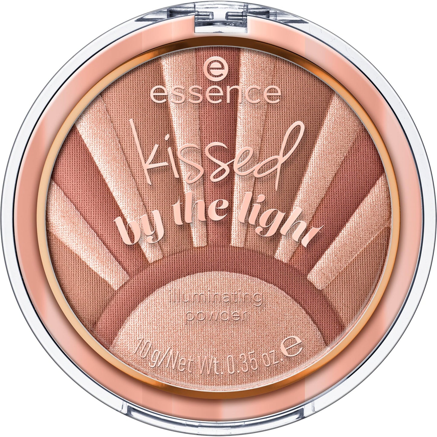 essence kissed by the light illuminating powder 02 sun kissed | Highlighter, Bronzer & Blush Rouge in Einem | Vegan, Ölfrei 10g by PDPro