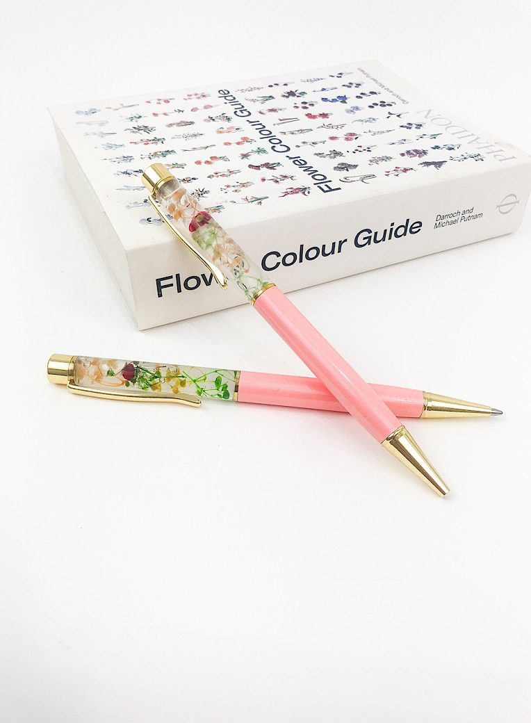 Luxury Floral Pen - Gold-3