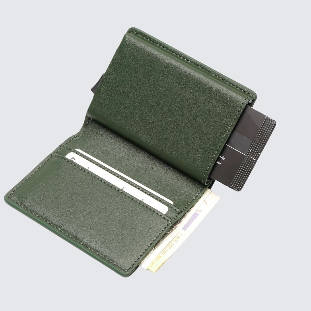 FITZROY AirTag Wallet - Green-3