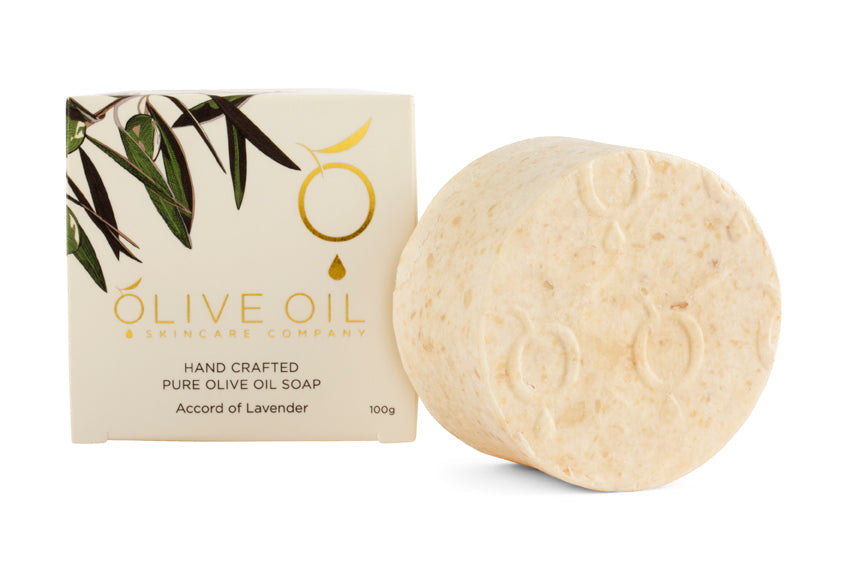 Olive Oil Soap, All-Natural , Accord of Lavender, 100g-1