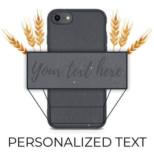 Biodegradable Personalized Phone Case - Black by PDPro