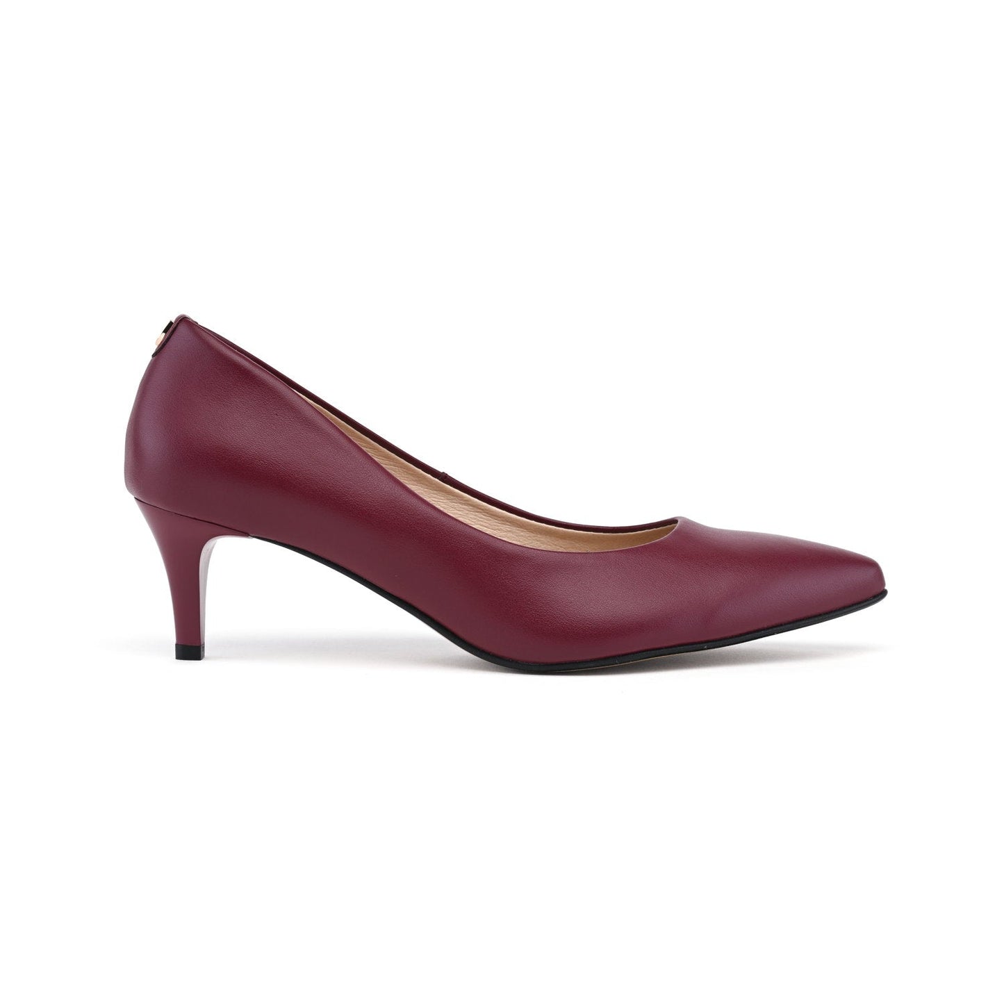 Burgundy Bliss - vegan 55mm heels-0