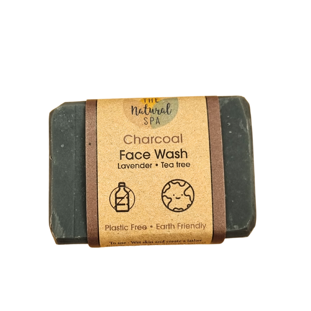 Charcoal Face Wash Bar - naturally detoxifying-1