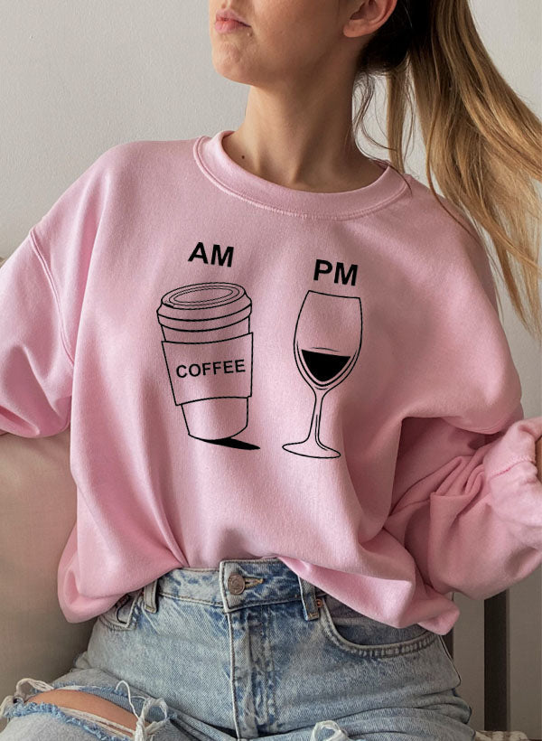 Coffee & Wine Sweat Shirt-3