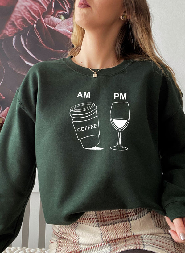 Coffee & Wine Sweat Shirt-0